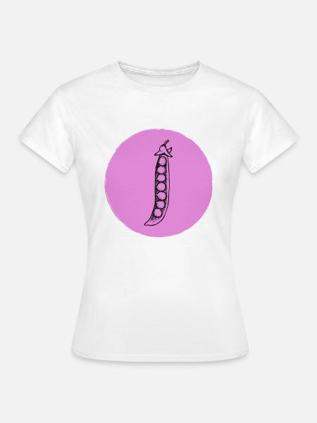 Erbsen - Frauen T-Shirt - Weiß