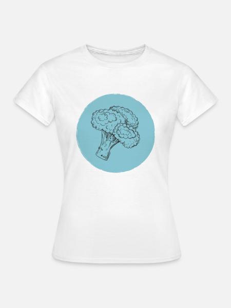Brokkoli - Frauen T-Shirt - Weiß