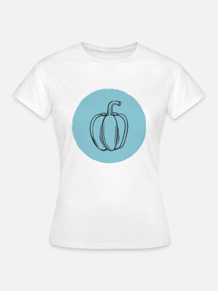 Paprika - Frauen T-Shirt - Weiß