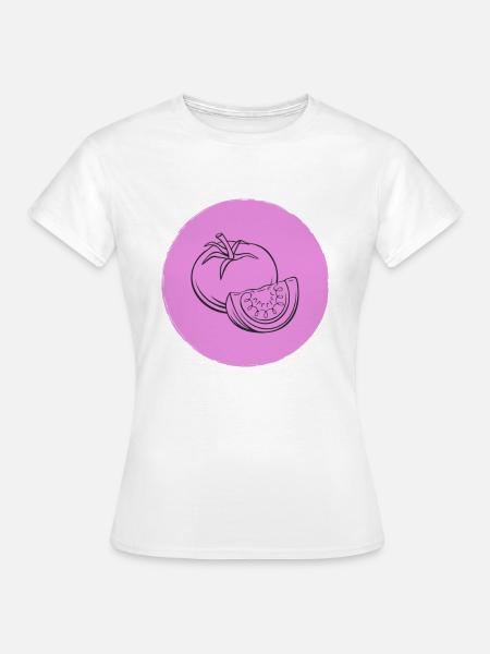 Tomate - Frauen T-Shirt - Weiß