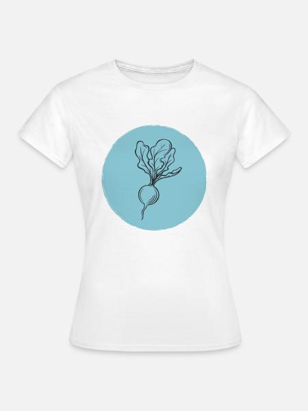 Radieschen - Frauen T-Shirt - Weiß