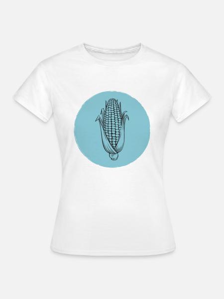 Mais - Frauen T-Shirt - Weiß