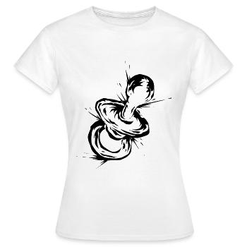 Sucette - T-shirt Femme - blanc - Devant - AI Model Female 172 dark (172cm)
