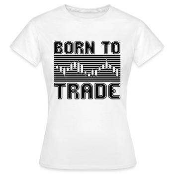 Commerce - T-shirt Femme - blanc - Devant - AI Model Female 172 dark (172cm)