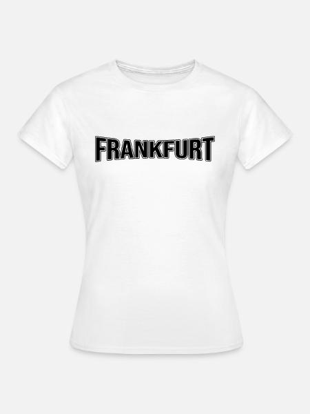 Frankfurt - Frauen T-Shirt - Weiß