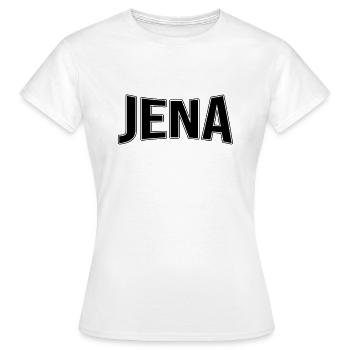 Jena - Frauen T-Shirt - Weiß - Vorne - AI Model Female 172 dark (172cm)