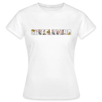 Cheerleading - T-shirt Femme - blanc - Devant - AI Model Female 172 dark (172cm)