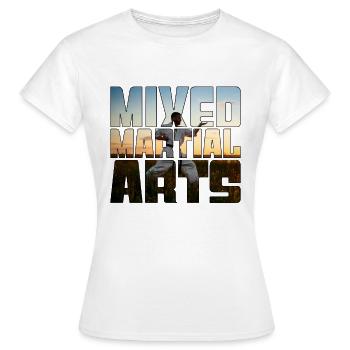 Arts martiaux - T-shirt Femme - blanc - Devant - AI Model Female 172 dark (172cm)