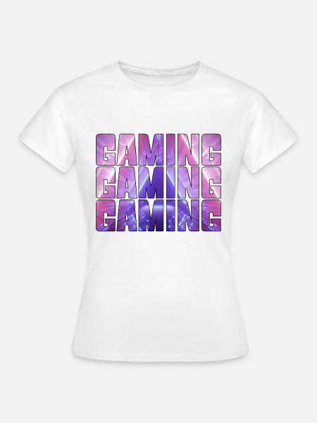 gaming - Frauen T-Shirt - Weiß