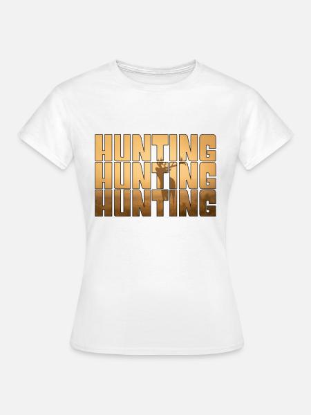 Jagen - Frauen T-Shirt - Weiß