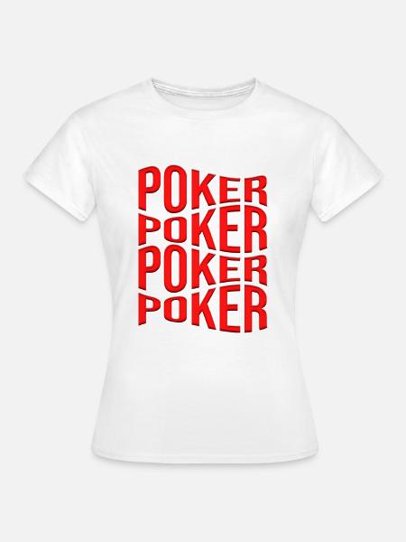 poker - Frauen T-Shirt - Weiß