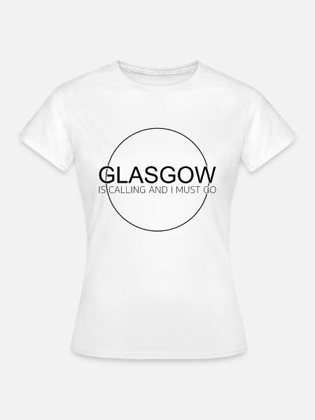 Glasgow - Frauen T-Shirt - Weiß