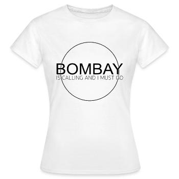Dicton de Bombay - T-shirt Femme - blanc - Devant - AI Model Female 172 dark (172cm)