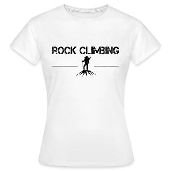 Alpinisme - T-shirt Femme - blanc - Devant - AI Model Female 172 dark (172cm)