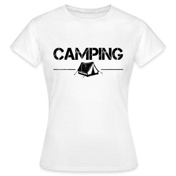 Camp - T-shirt Femme - blanc - Devant - AI Model Female 172 dark (172cm)