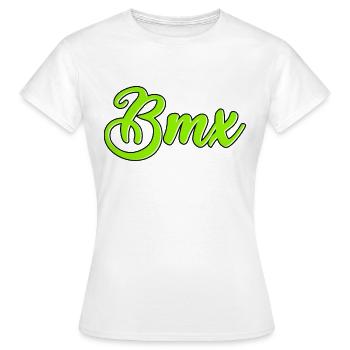 BMX - Women's T-Shirt - white - Front - AI Model Female 172 dark (172cm)