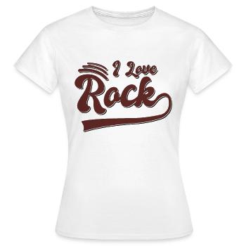 J’adore la jupe - T-shirt Femme - blanc - Devant - AI Model Female 172 dark (172cm)