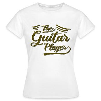 The guitarist - Women's T-Shirt - white - Front - AI Model Female 172 dark (172cm)