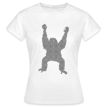 Orang-outan - T-shirt Femme - blanc - Devant - AI Model Female 172 dark (172cm)