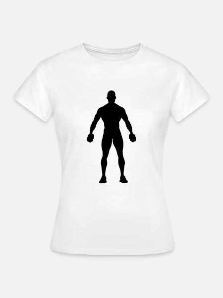 Fitness - Frauen T-Shirt - Weiß