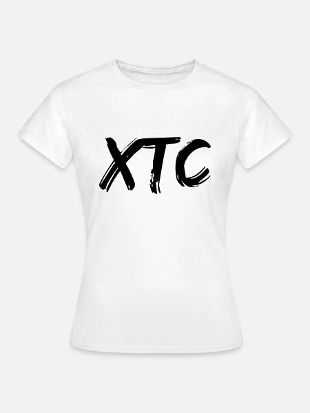 XTC Schriftzug - Frauen T-Shirt - Weiß