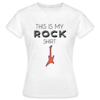 Jupe chemise - T-shirt Femme - blanc - Devant - AI Model Female 172 dark (172cm)