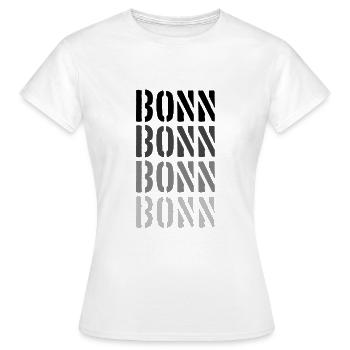 Bonn - T-shirt Femme - blanc - Devant - AI Model Female 172 dark (172cm)