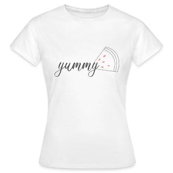 Pastèque délicieuse - T-shirt Femme - blanc - Devant - AI Model Female 172 dark (172cm)