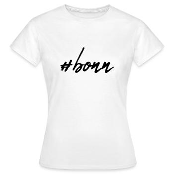 Bonn - T-shirt Femme - blanc - Devant - AI Model Female 172 dark (172cm)