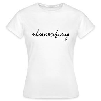 Braunschweig - T-shirt Femme - blanc - Devant - AI Model Female 172 dark (172cm)