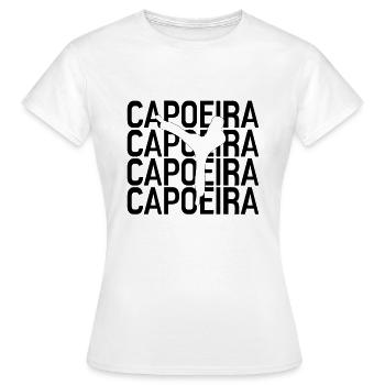 Capoeira - T-shirt Femme - blanc - Devant - AI Model Female 172 dark (172cm)