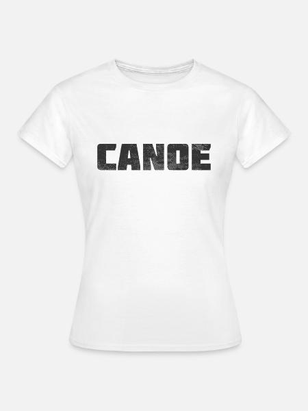 Kanu - Frauen T-Shirt - Weiß