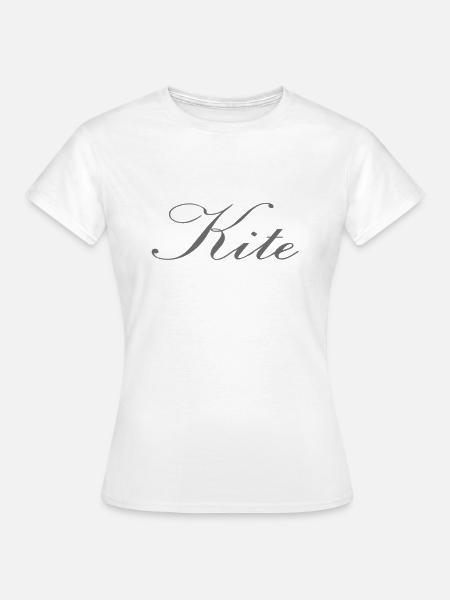 kite - Frauen T-Shirt - Weiß