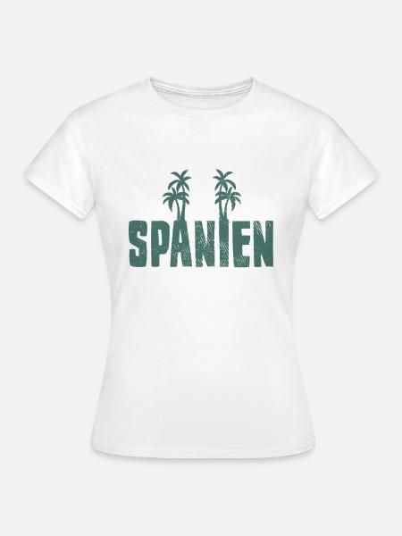 Spanien Urlaub - Frauen T-Shirt - Weiß