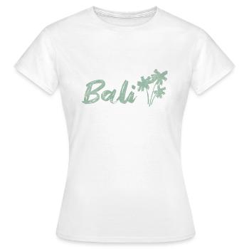 Bali - Frauen T-Shirt - Weiß - Vorne - AI Model Female 172 dark (172cm)
