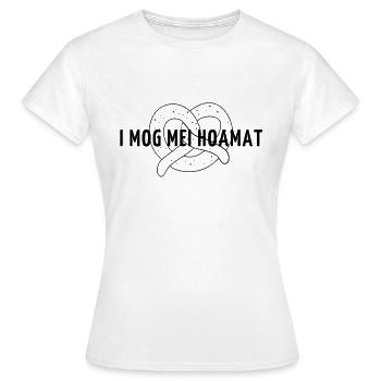 Dicton de la patrie de Bavière - T-shirt Femme - blanc - Devant - AI Model Female 172 dark (172cm)