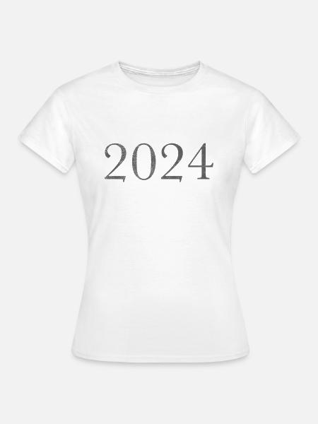 2024 - Frauen T-Shirt - Weiß