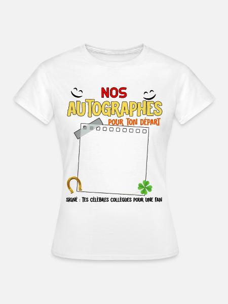 Ausscheiden eines weiblichen oder männlichen Kollegen - Frauen T-Shirt - Weiß