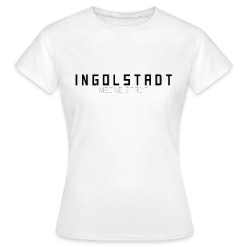 Ingolstadt My City - Women's T-Shirt - white - Front - AI Model Female 172 dark (172cm)