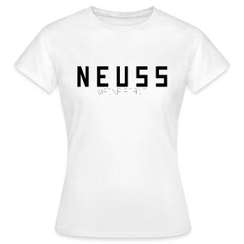 Neuss Meine Stadt - Frauen T-Shirt - Weiß - Vorne - AI Model Female 172 dark (172cm)