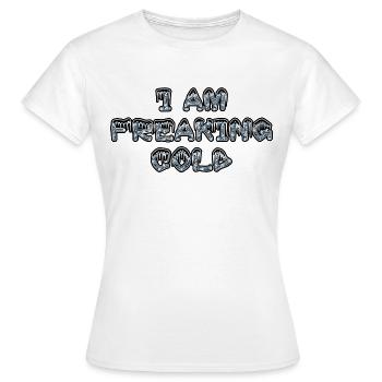 J’ai froid - T-shirt Femme - blanc - Devant - AI Model Female 172 dark (172cm)