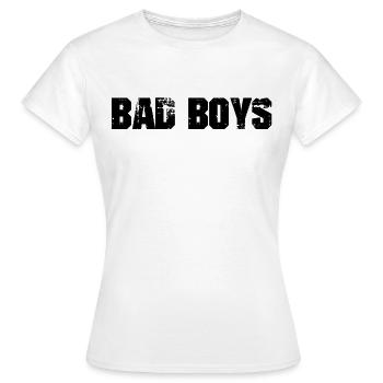 Garçons de bain - T-shirt Femme - blanc - Devant - AI Model Female 172 dark (172cm)
