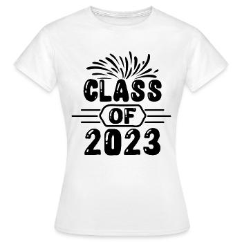 Class Of 2023 - Frauen T-Shirt - Weiß - Vorne - AI Model Female 172 dark (172cm)