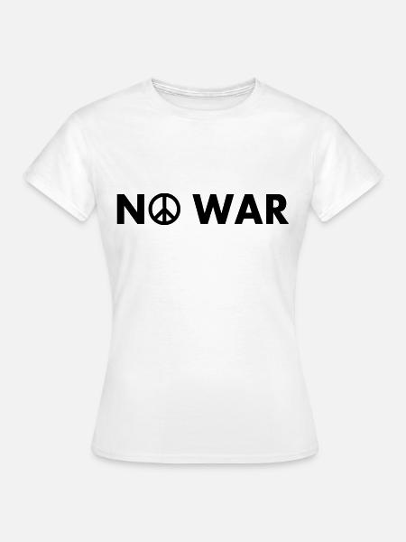 No war - Frauen T-Shirt - Weiß