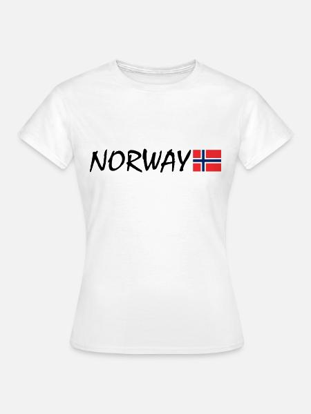 Norwegen - Frauen T-Shirt - Weiß