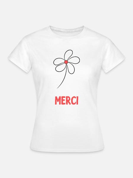 GELIEBTE. VIELEN DANK. DANKE HERRIN - Frauen T-Shirt - Weiß