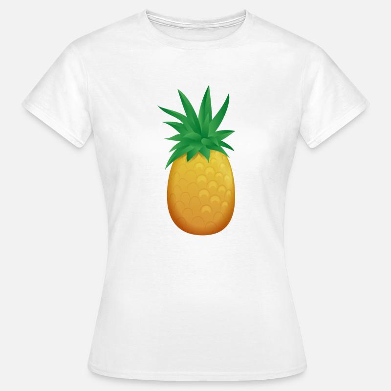 pineapple fruit013 - Women's T-Shirt - white