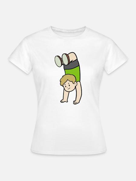 Handstand - Frauen T-Shirt - Weiß