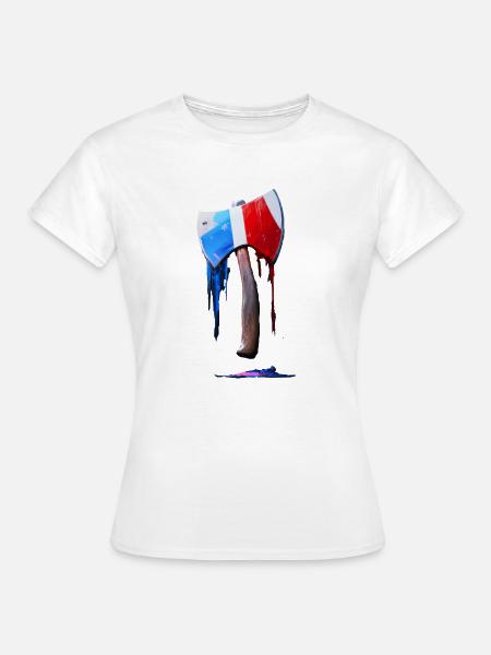 Axt - Frauen T-Shirt - Weiß