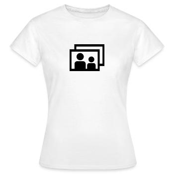 Photo - T-shirt Femme - blanc - Devant - AI Model Female 172 dark (172cm)
